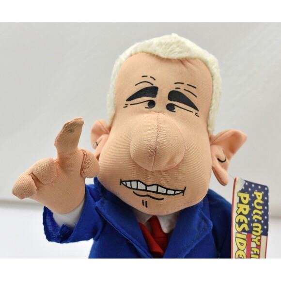 President George W Bush Pull My Finger President Doll - 2003 Tekky Toys - Picture 2 of 8